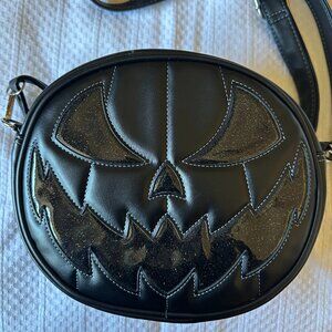 Love Pain and Stitches double sided pumpkin bag